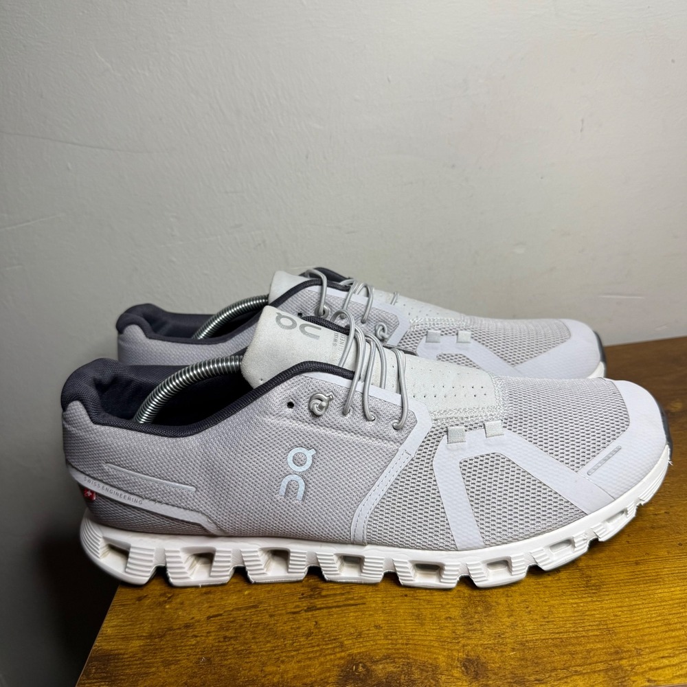 On Cloud 5 Running Shoes Mens Size 12 Grey 59.98909